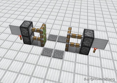 我的世界活塞门怎么做视频