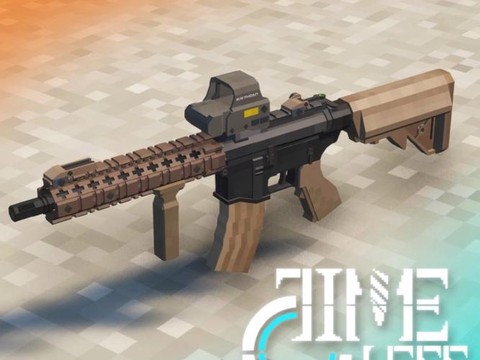 我的世界手机版怎么做枪