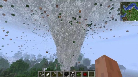 我的世界如何做龙卷风[图1]