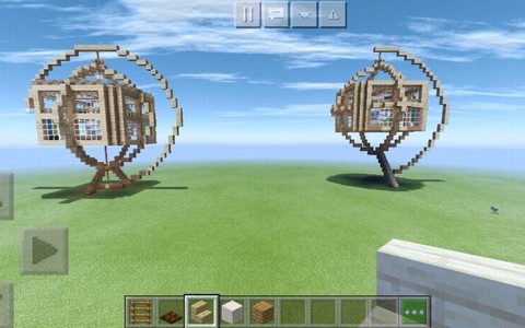 我的世界球形怎么做