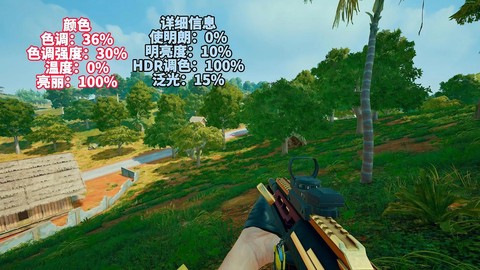 绝地求生色彩怎么调