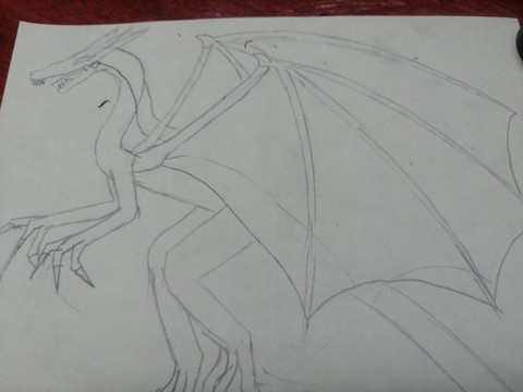 部落冲突飞龙怎么画