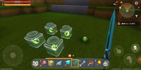 迷你世界怎么做玻璃瓶