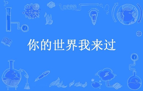 你的世界我来过是什么意思[图2]