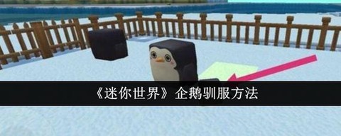 迷你世界中怎么驯服鸵鸟