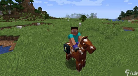 我的世界怎么骑僵尸马