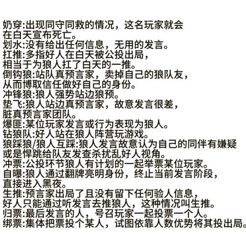 狼人杀表水什么意思[图1]