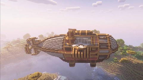 迷你世界怎么建飞艇